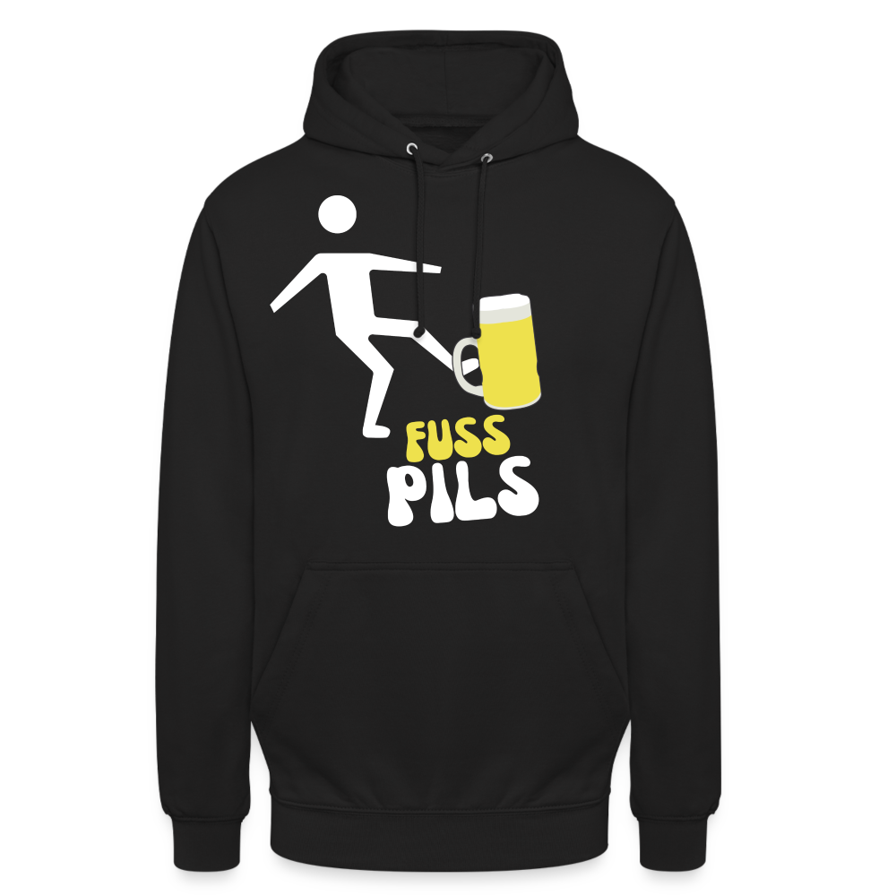 FUSS PILS - Unisex Hoodie - Schwarz