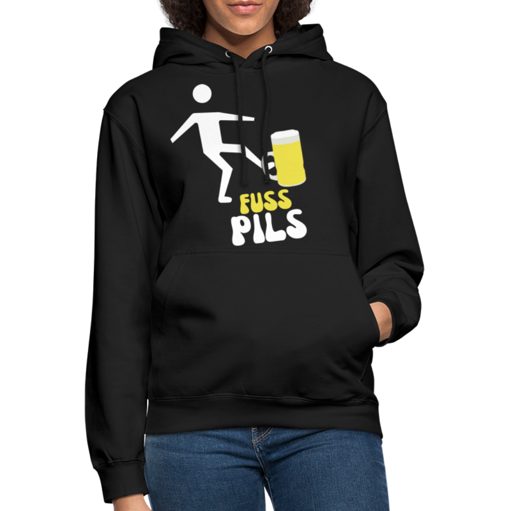 FUSS PILS - Unisex Hoodie - Schwarz