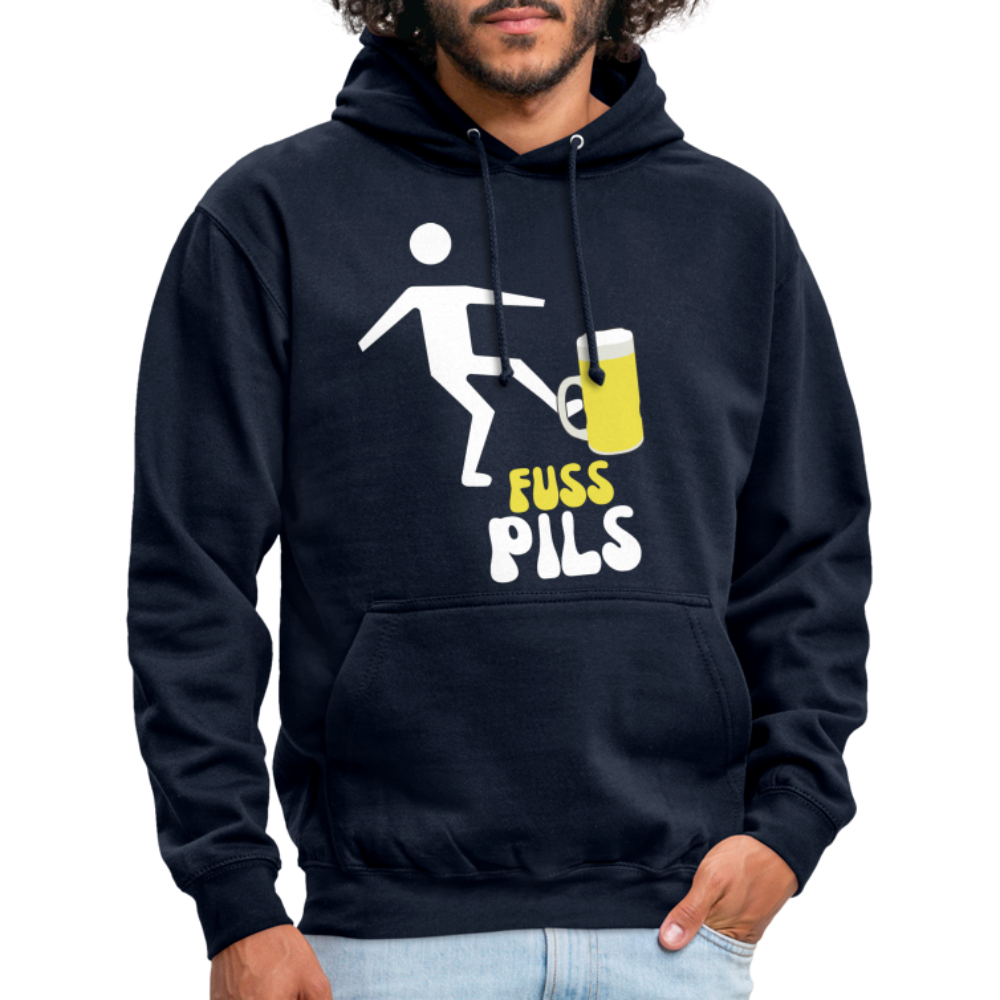 FUSS PILS - Unisex Hoodie - Navy