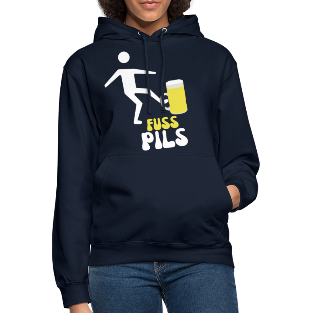 FUSS PILS - Unisex Hoodie - Navy