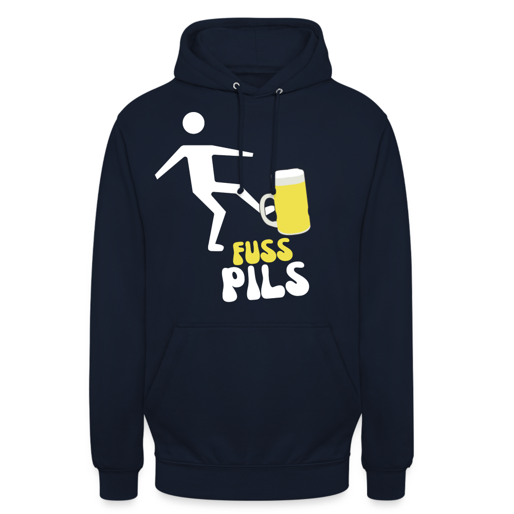 FUSS PILS - Unisex Hoodie - Navy