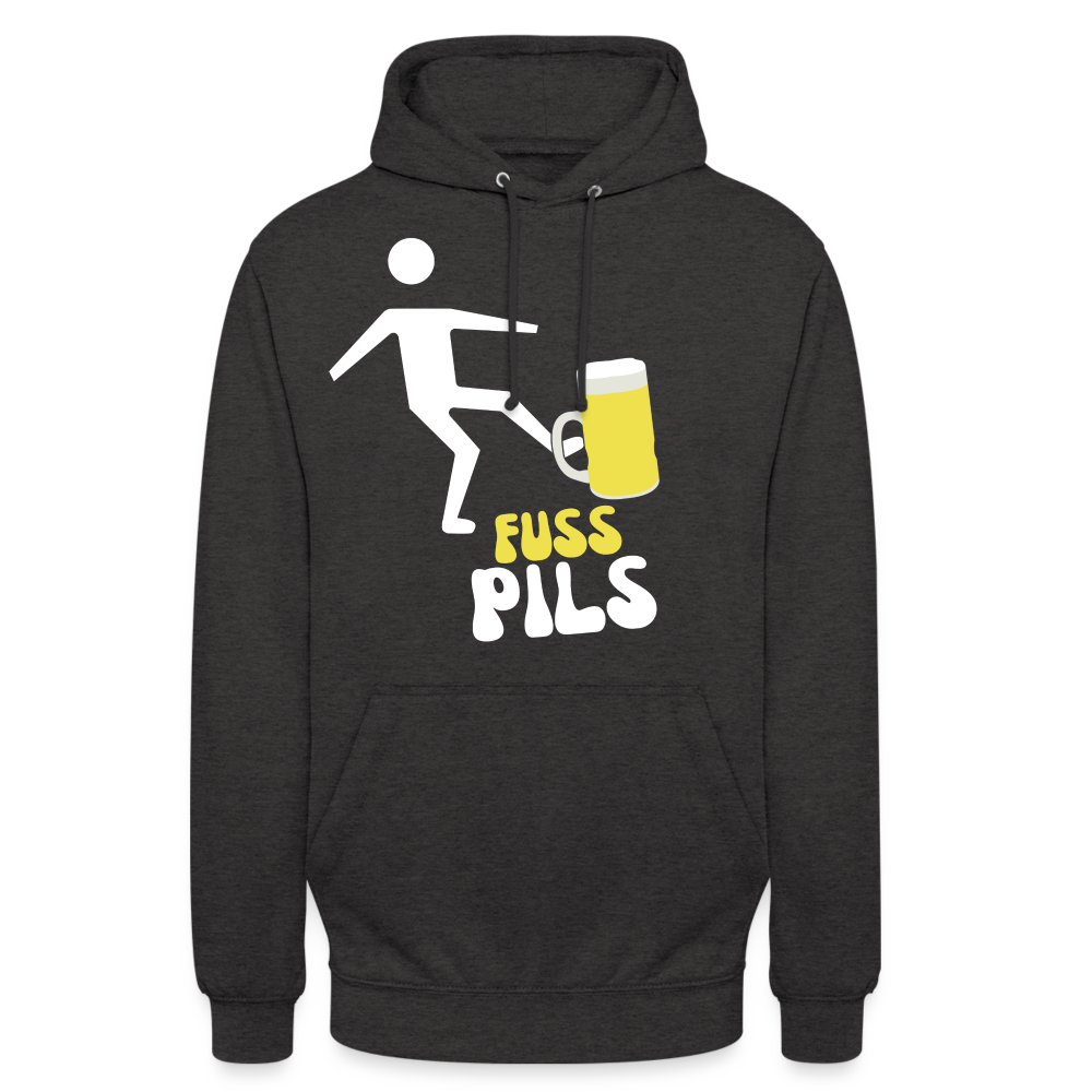 FUSS PILS - Unisex Hoodie - Anthrazit