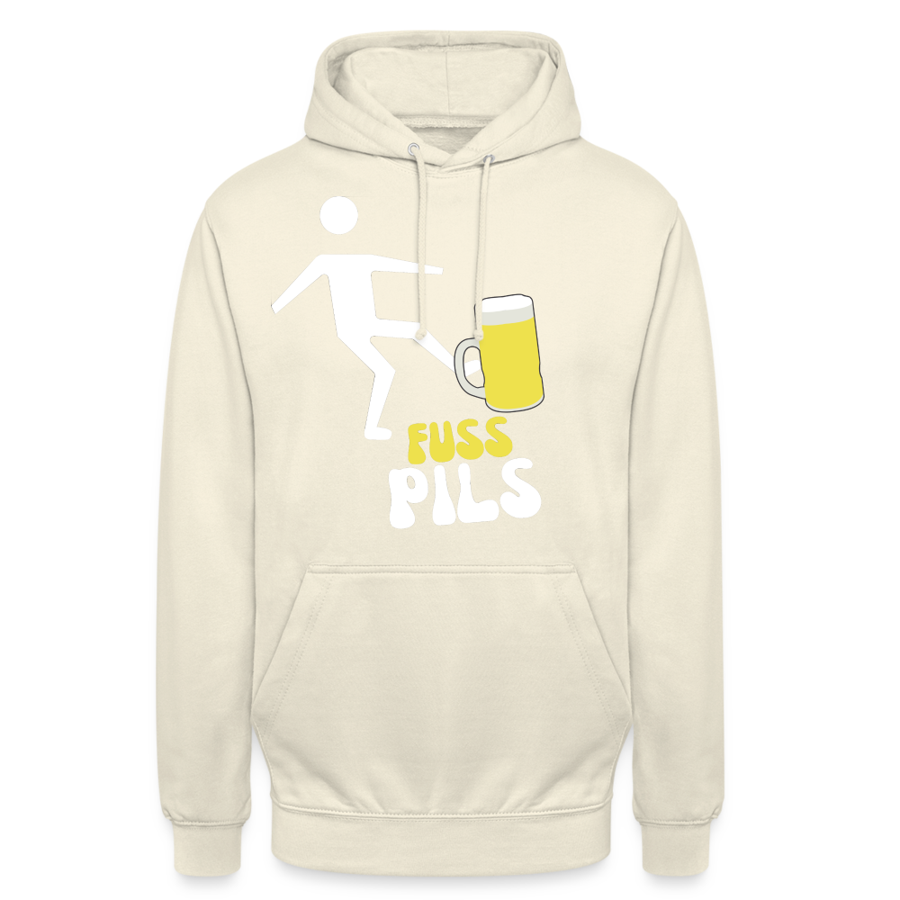 FUSS PILS - Unisex Hoodie - Vanille-Milchshake