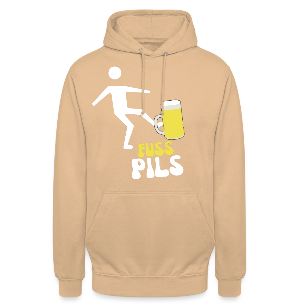 FUSS PILS - Unisex Hoodie - Beige