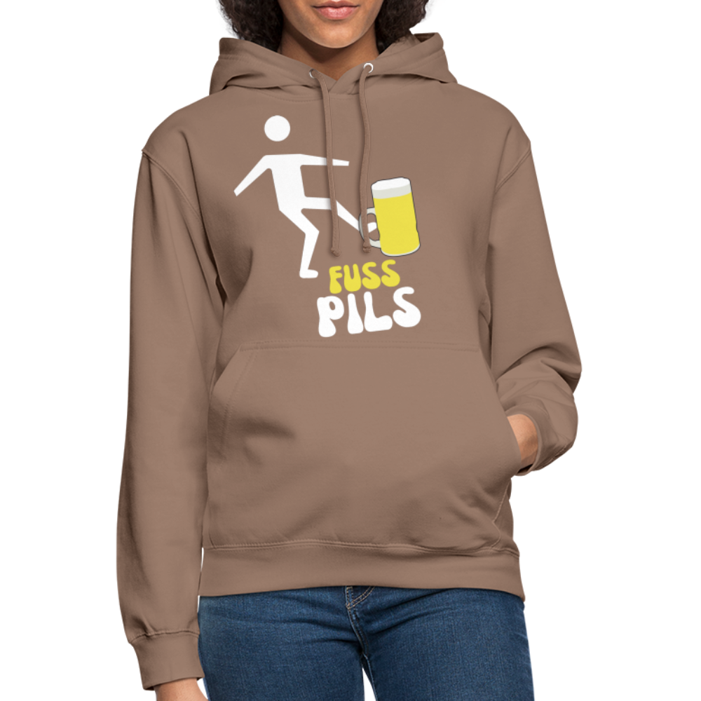 FUSS PILS - Unisex Hoodie - Mokka