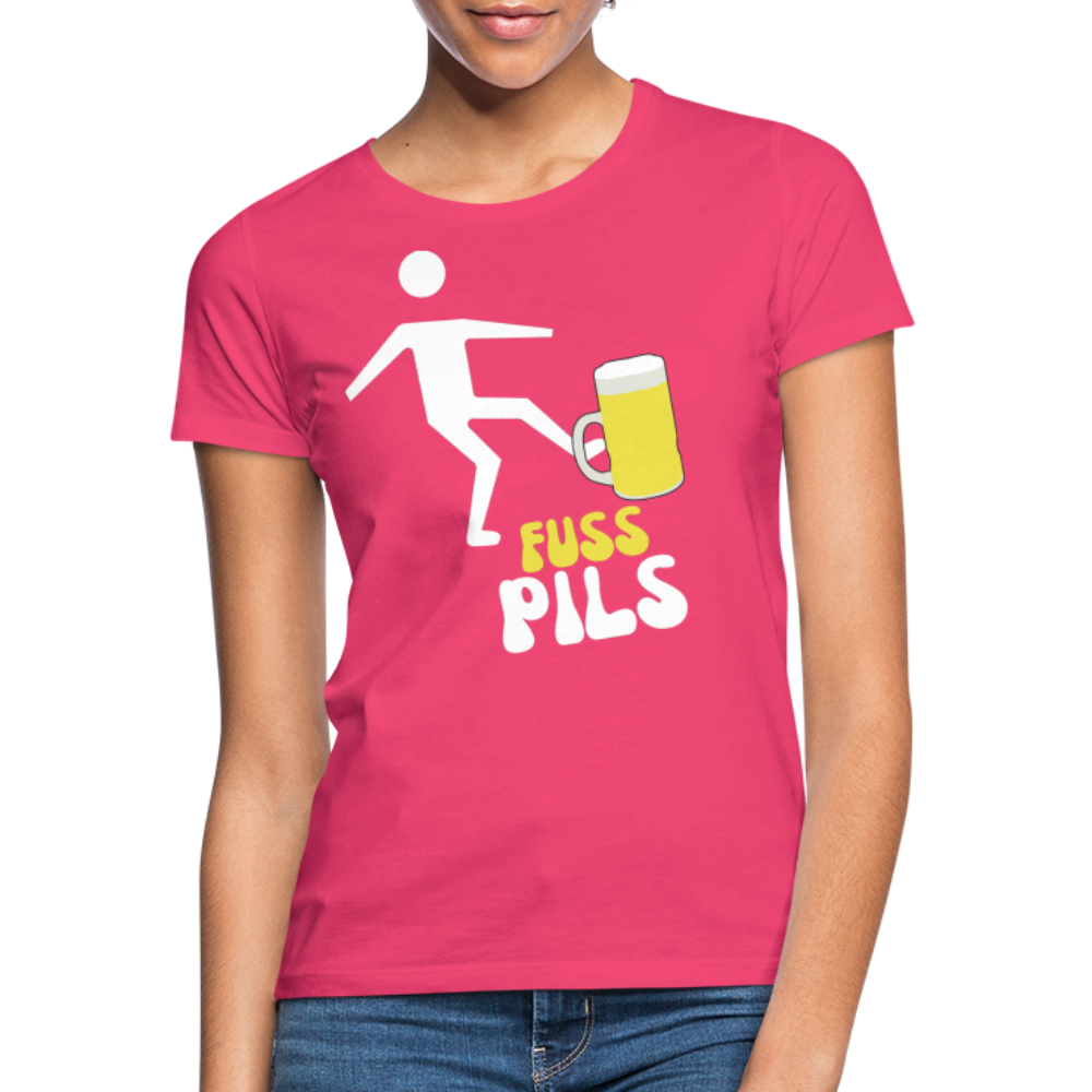 FUSS PILS - Damen T-Shirt - Azalea