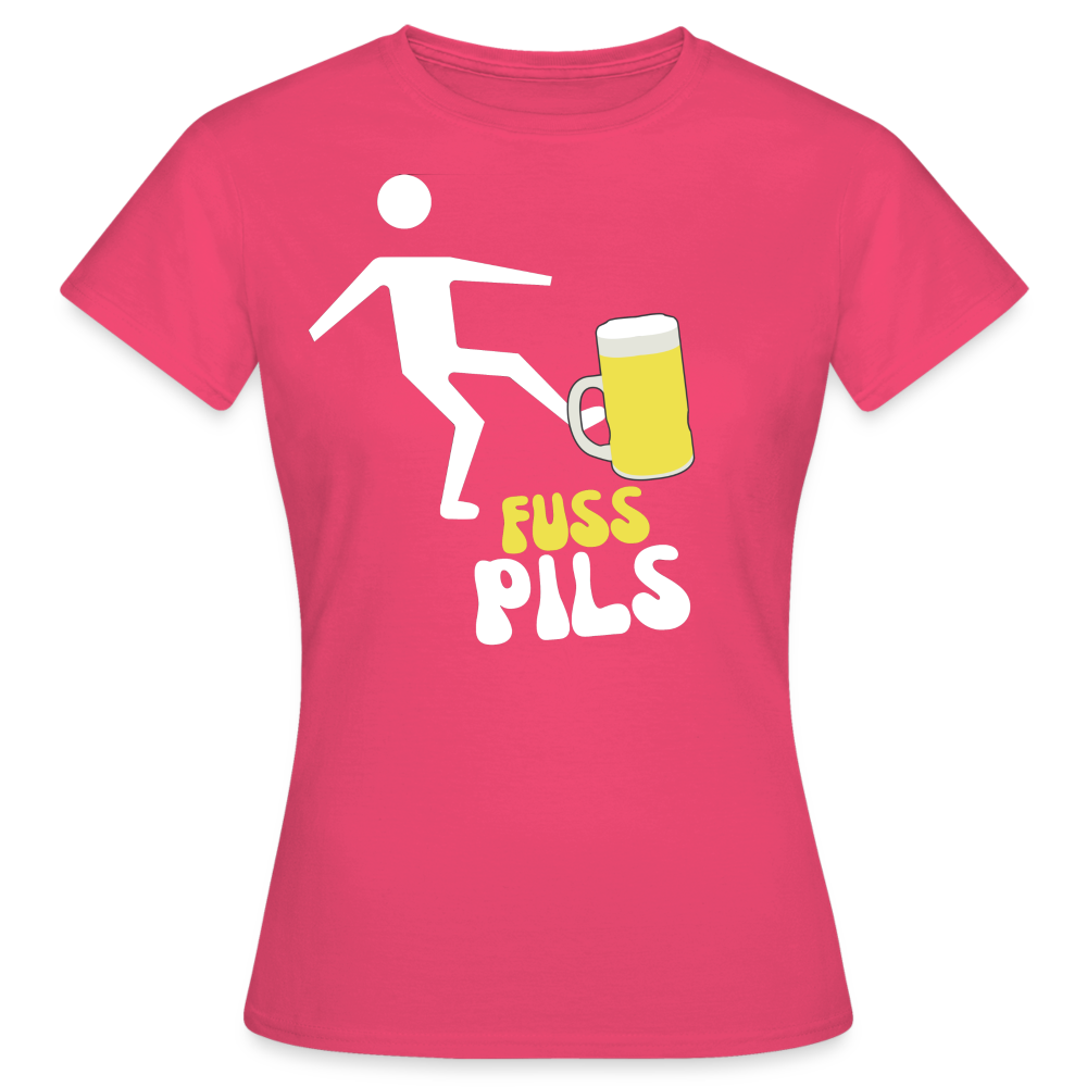 FUSS PILS - Damen T-Shirt - Azalea