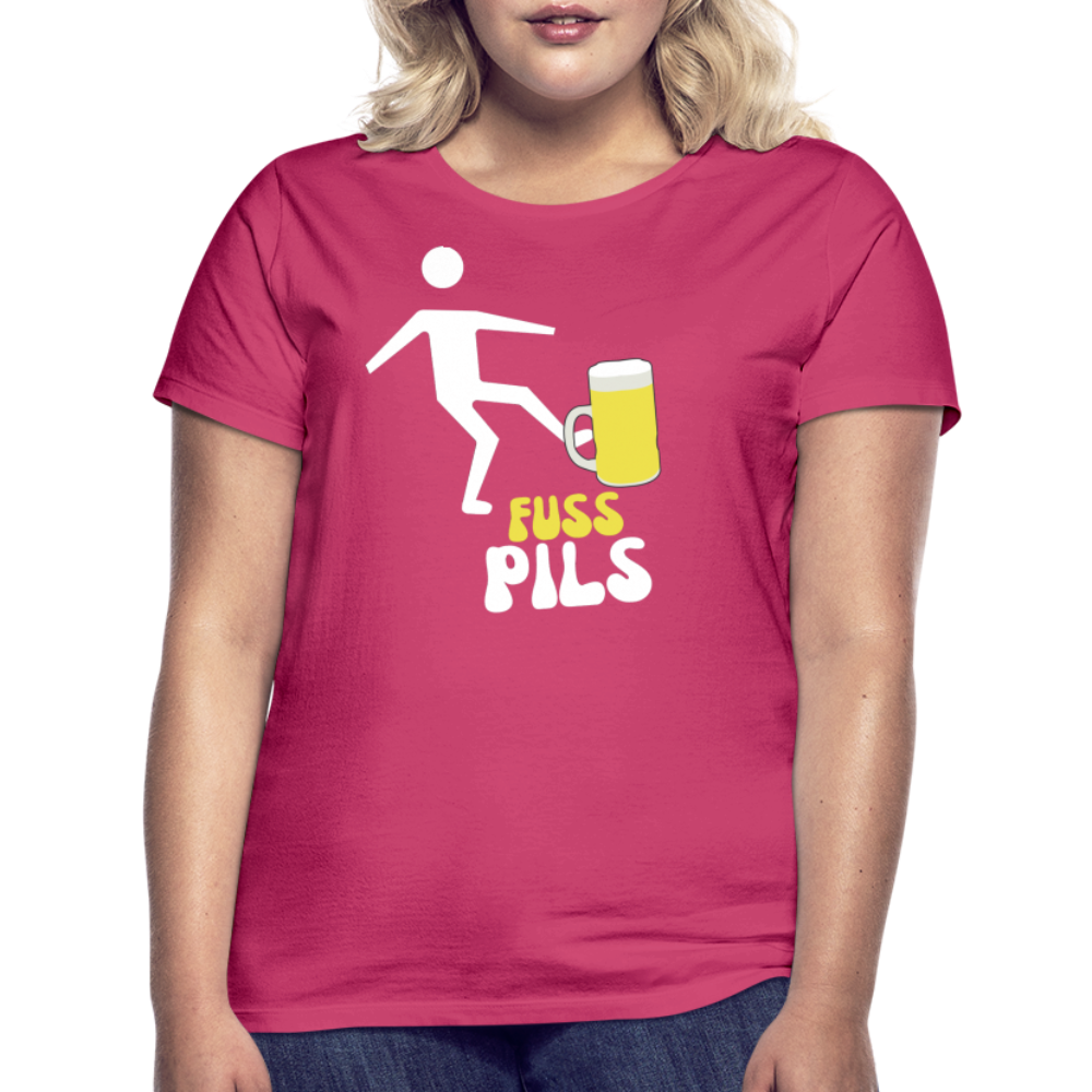 FUSS PILS - Damen T-Shirt - Azalea