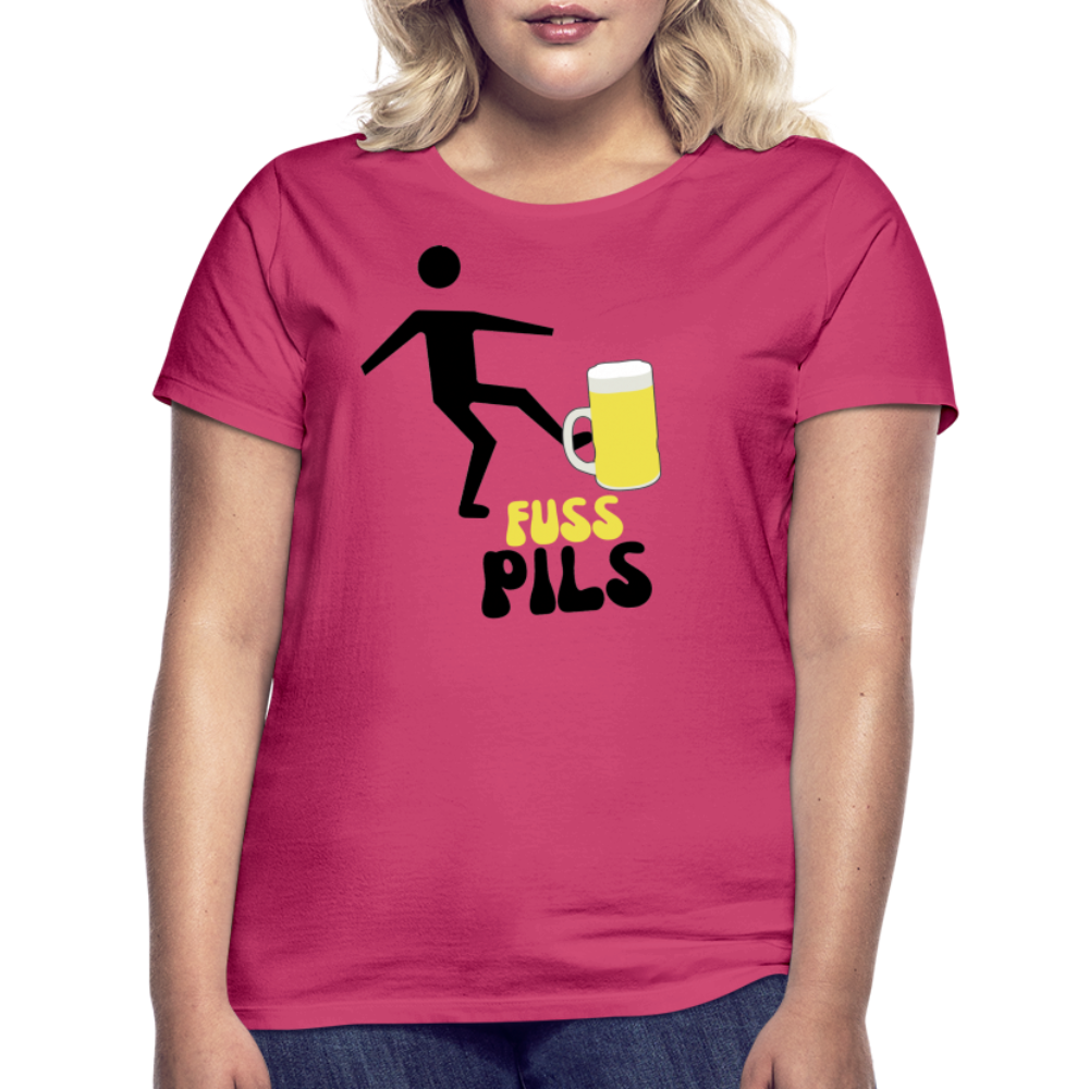 FUSS PILS - Damen T-Shirt - Azalea