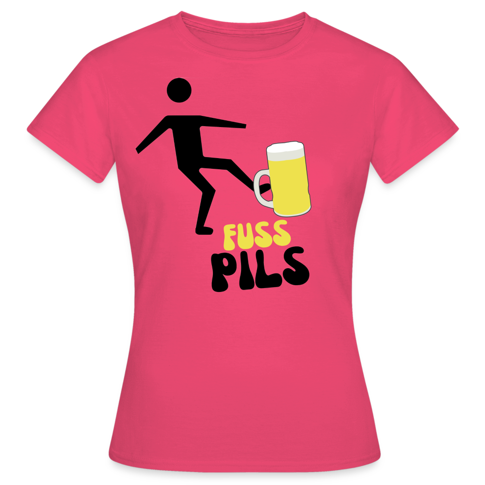 FUSS PILS - Damen T-Shirt - Azalea