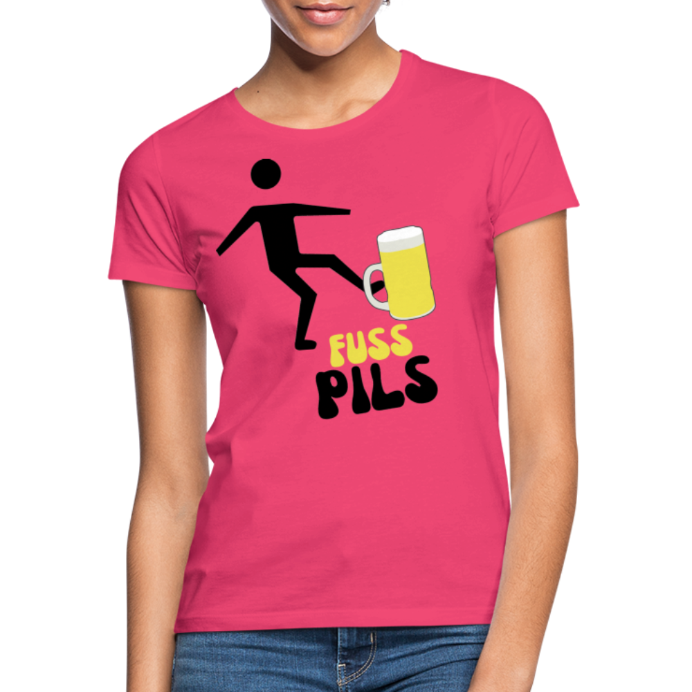 FUSS PILS - Damen T-Shirt - Azalea