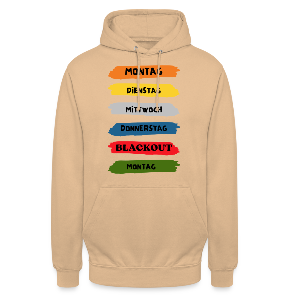 BLACKOUT - Unisex Hoodie - Beige