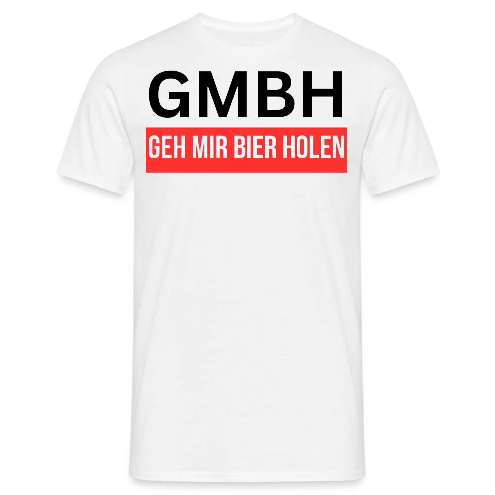 GMBH - Herren T-Shirt - weiß