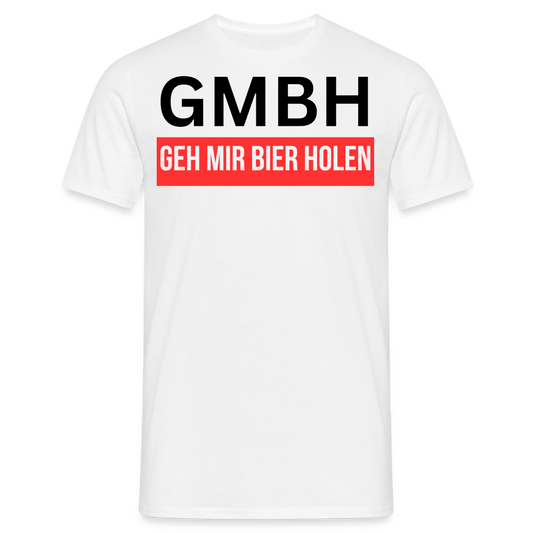 GMBH - Herren T-Shirt - weiß