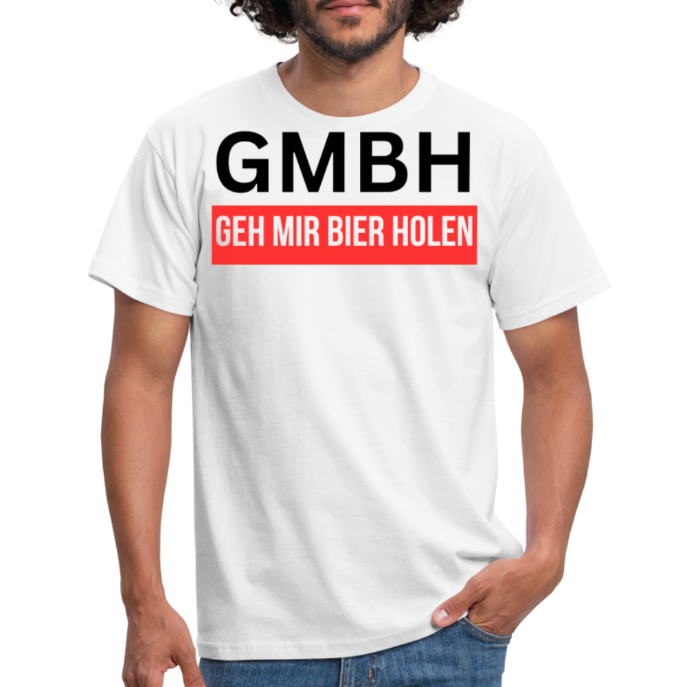 GMBH - Herren T-Shirt - weiß