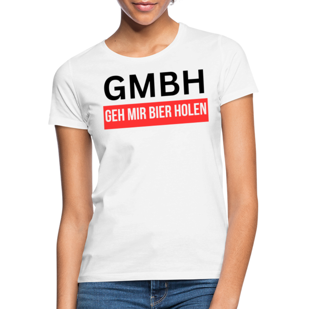 GMBH - Damen T-Shirt - weiß