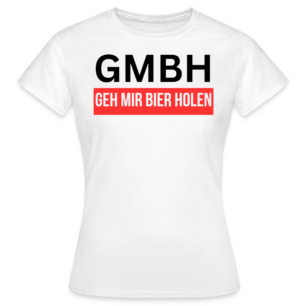 GMBH - Damen T-Shirt - weiß