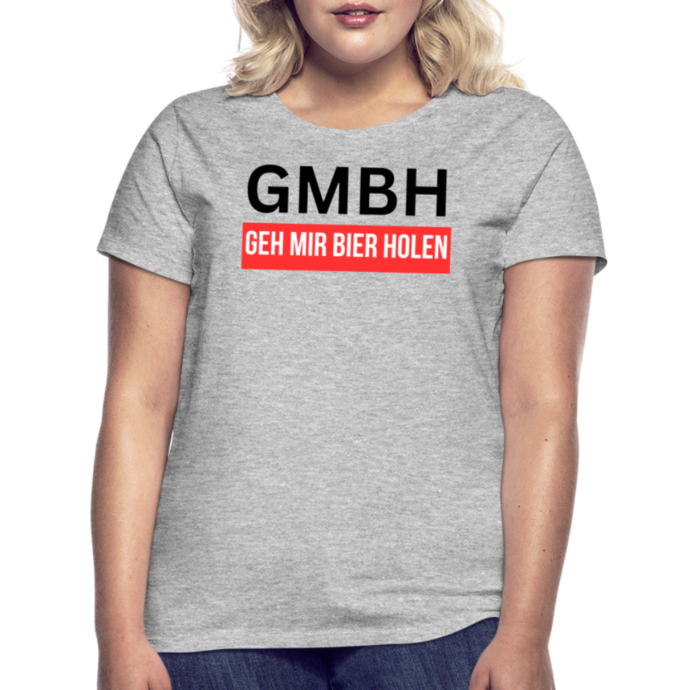 GMBH - Damen T-Shirt - Grau meliert