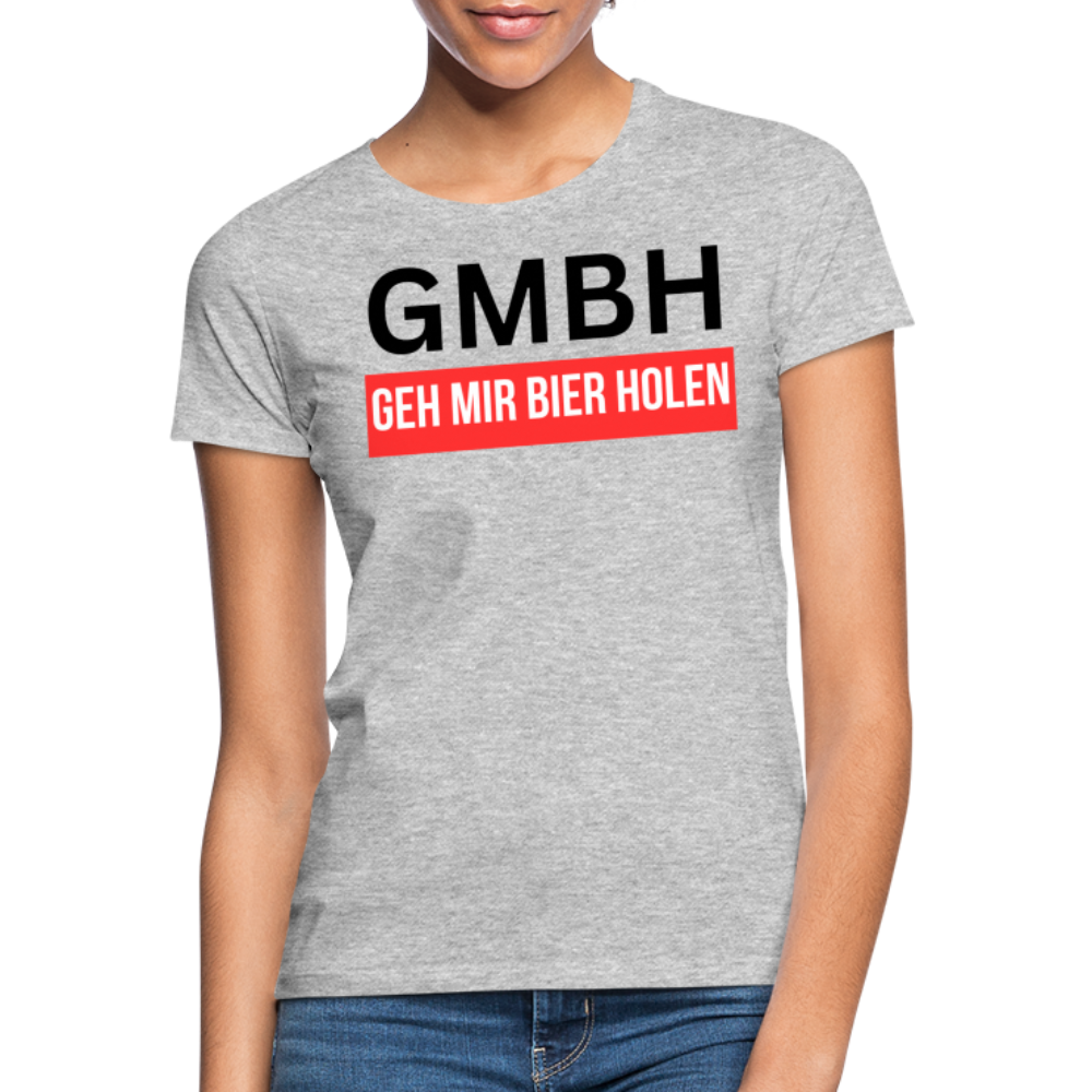 GMBH - Damen T-Shirt - Grau meliert