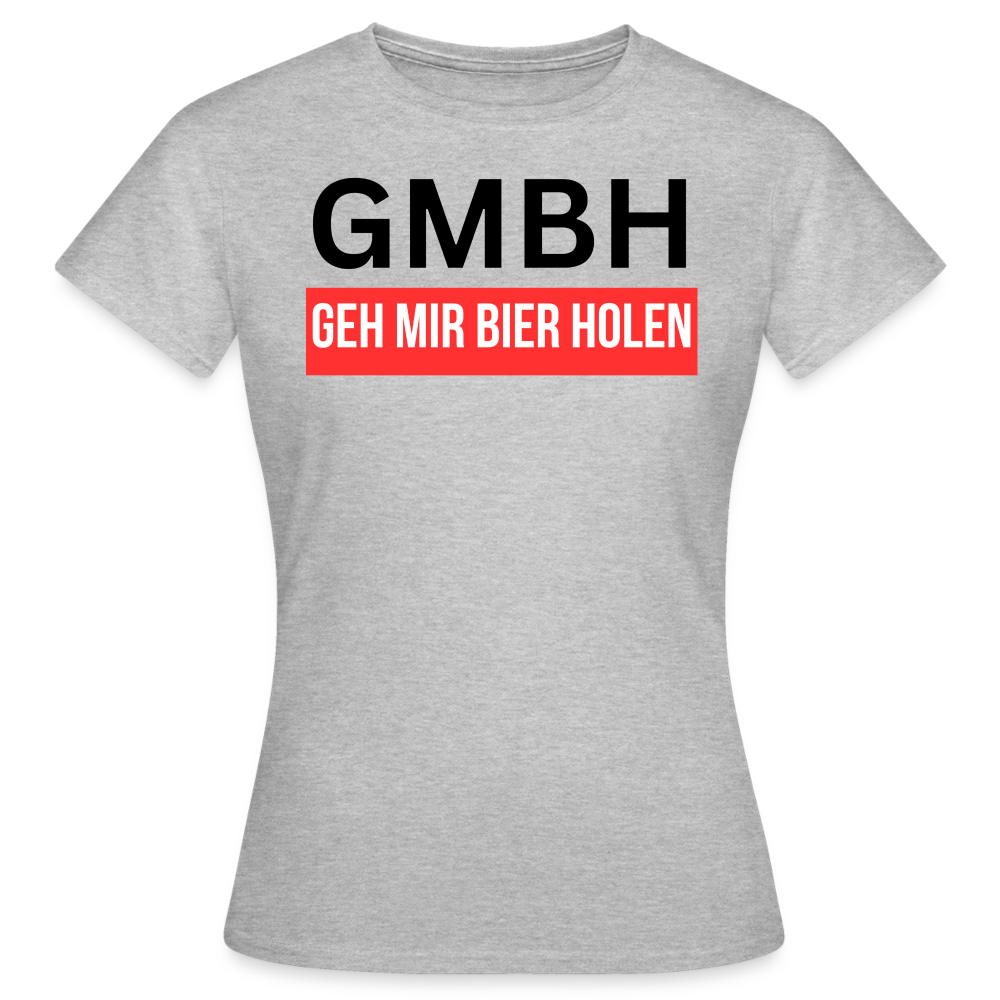 GMBH - Damen T-Shirt - Grau meliert