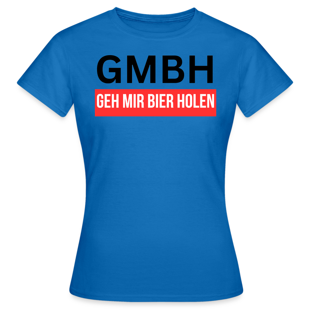 GMBH - Damen T-Shirt - Royalblau