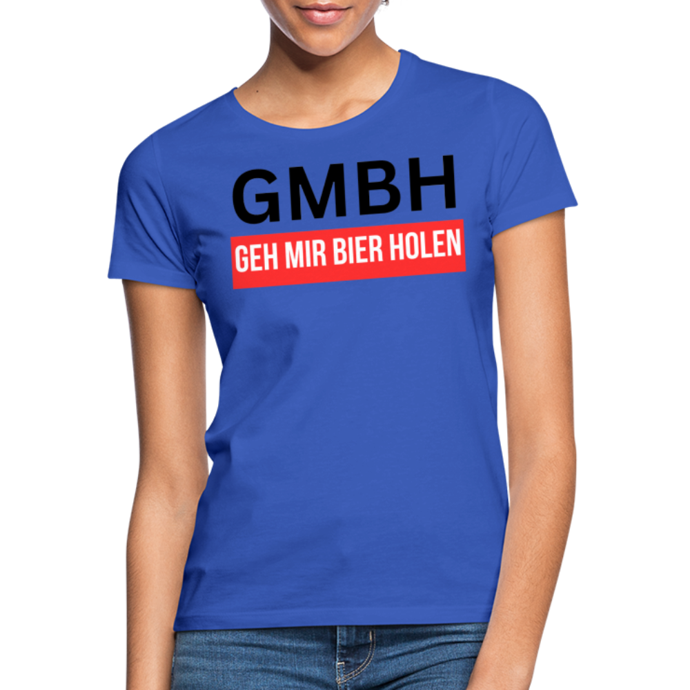 GMBH - Damen T-Shirt - Royalblau