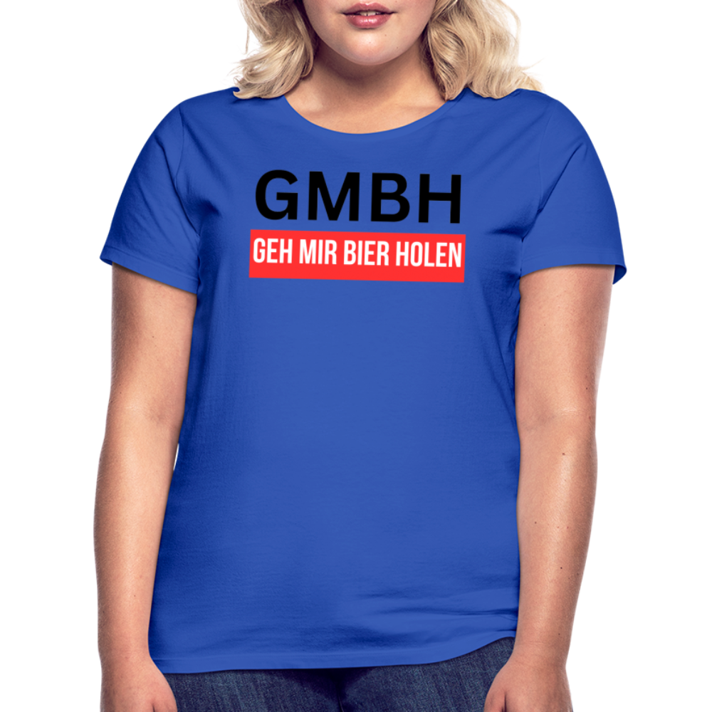 GMBH - Damen T-Shirt - Royalblau