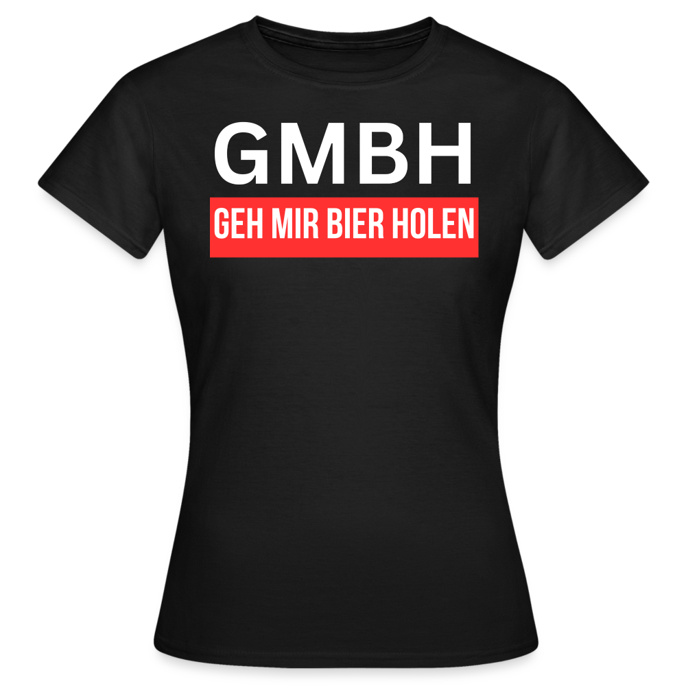 GMBH - Damen T-Shirt - Schwarz