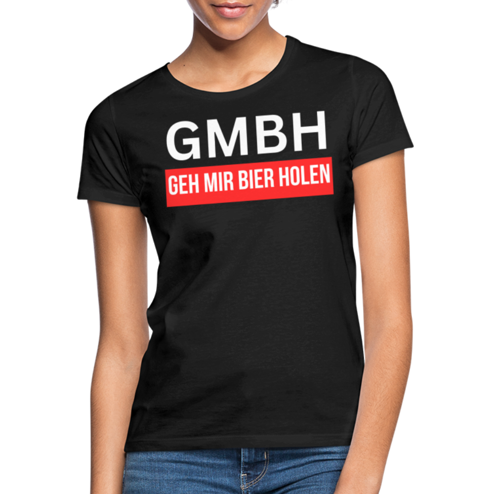 GMBH - Damen T-Shirt - Schwarz