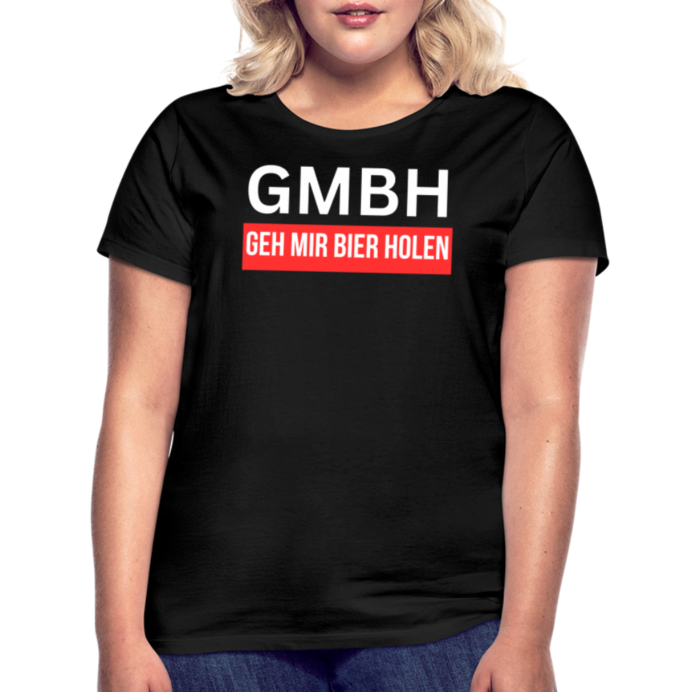 GMBH - Damen T-Shirt - Schwarz