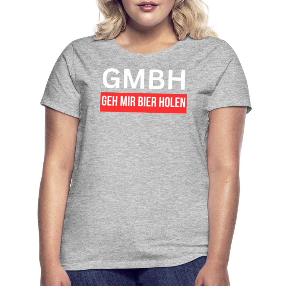 GMBH - Damen T-Shirt - Grau meliert