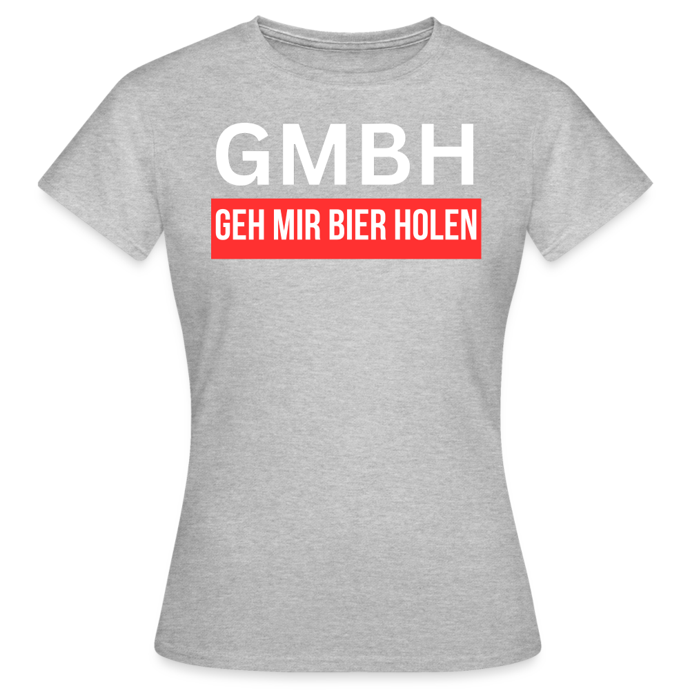 GMBH - Damen T-Shirt - Grau meliert