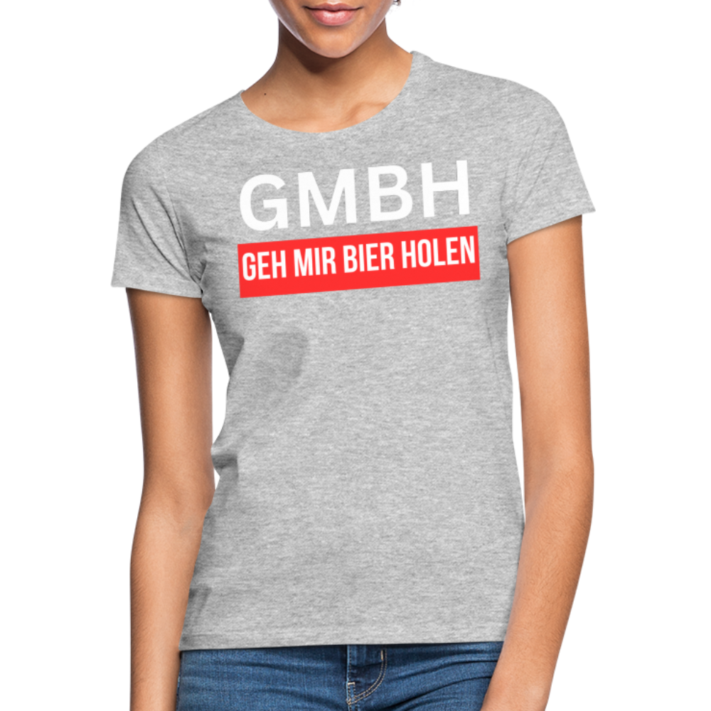 GMBH - Damen T-Shirt - Grau meliert