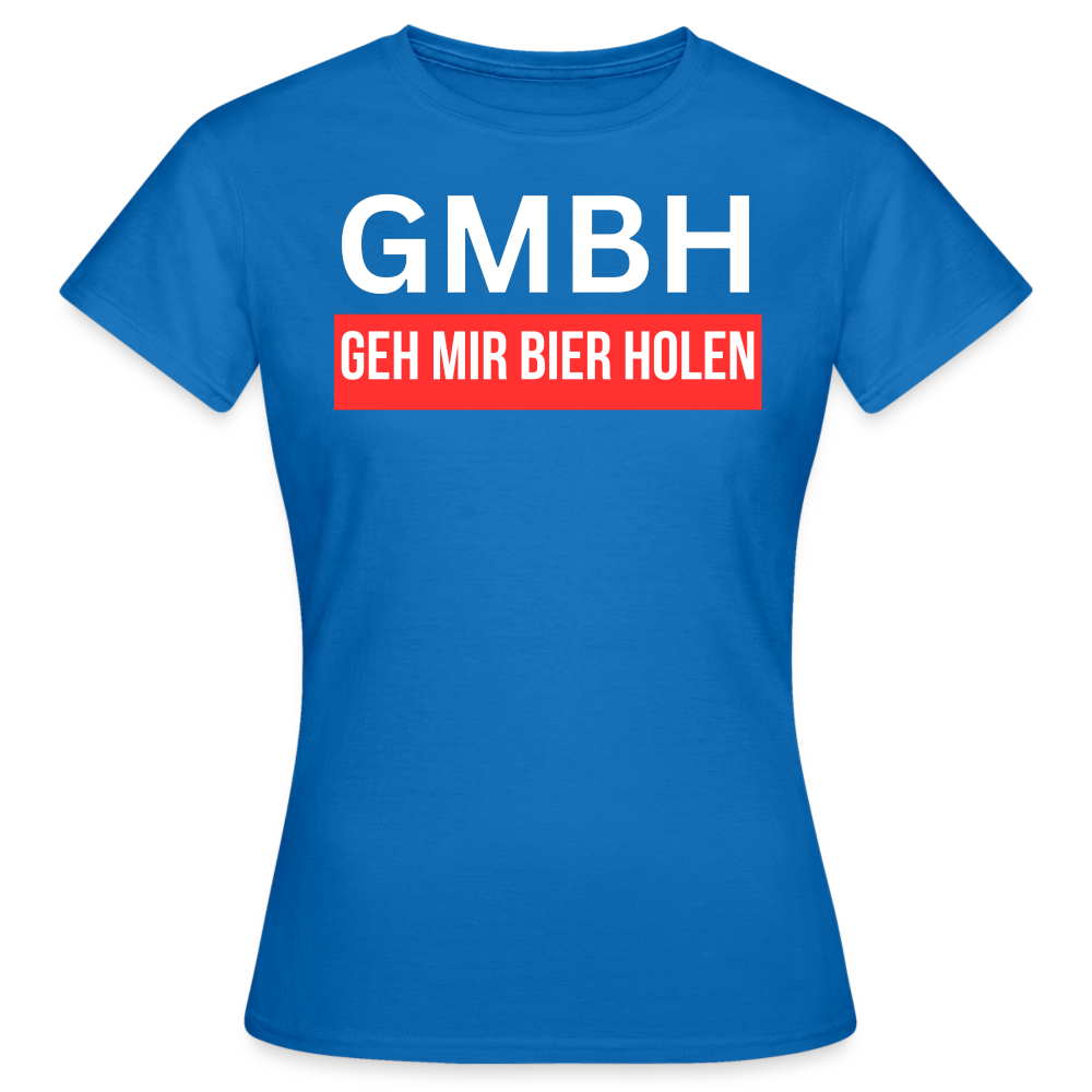 GMBH - Damen T-Shirt - Royalblau