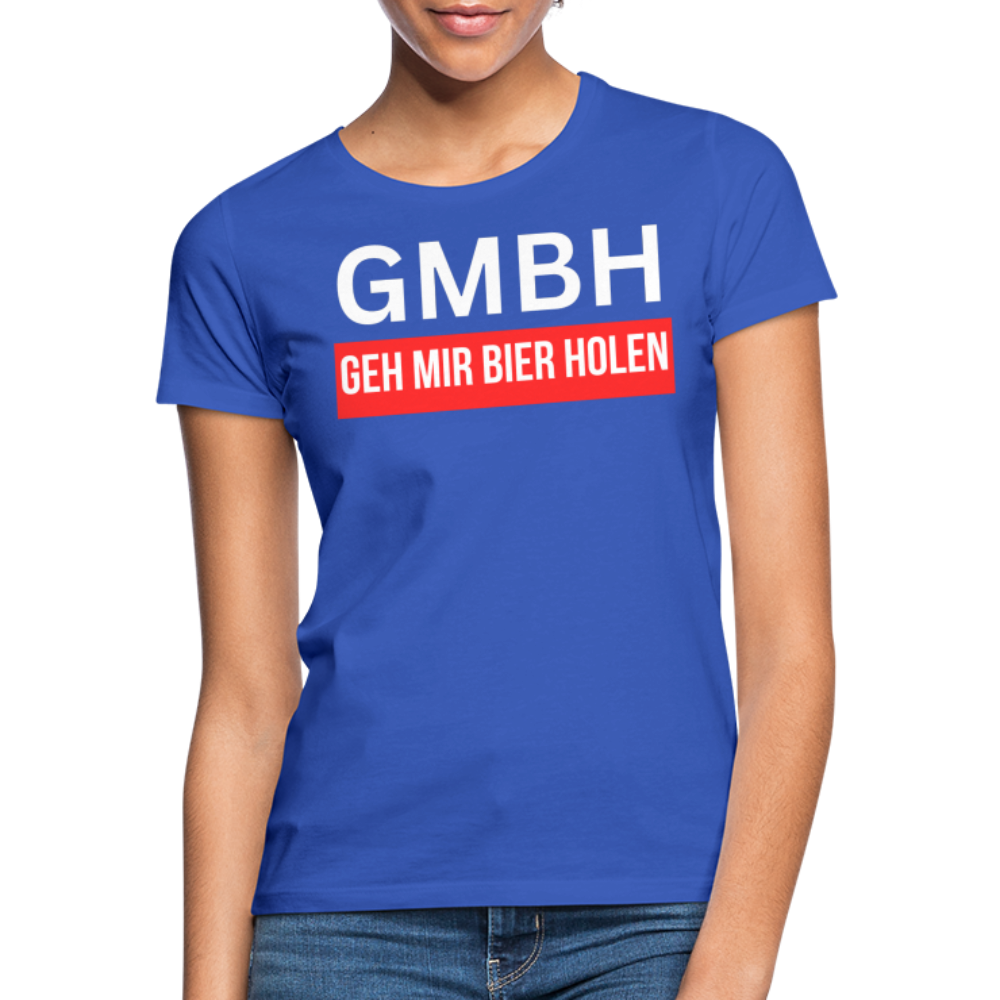 GMBH - Damen T-Shirt - Royalblau