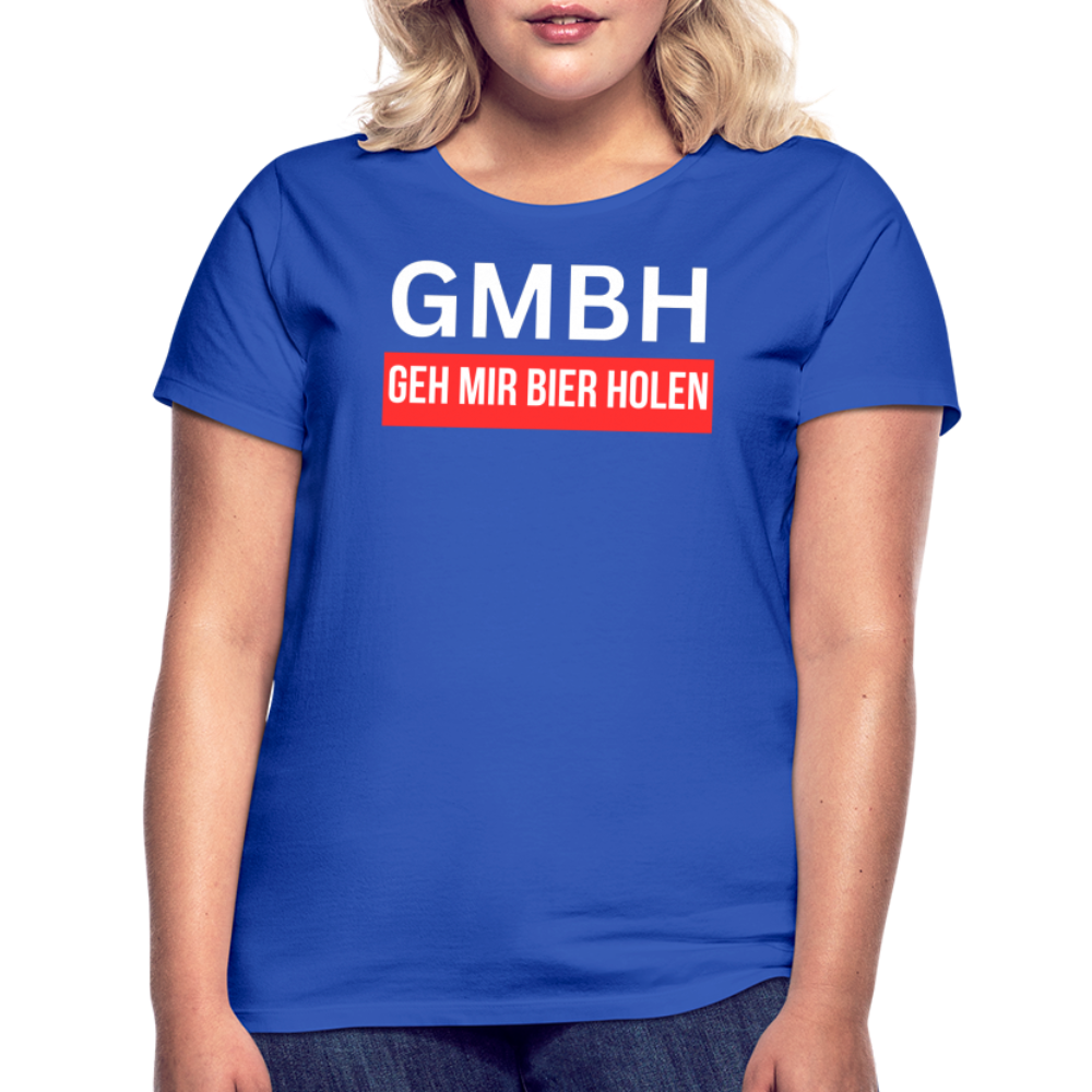 GMBH - Damen T-Shirt - Royalblau