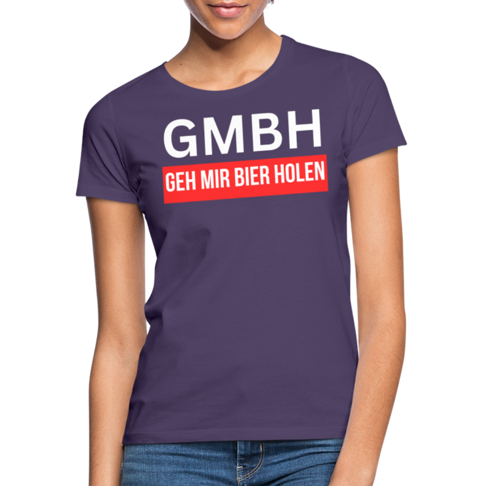 GMBH - Damen T-Shirt - Dunkellila