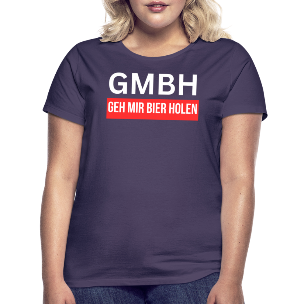 GMBH - Damen T-Shirt - Dunkellila