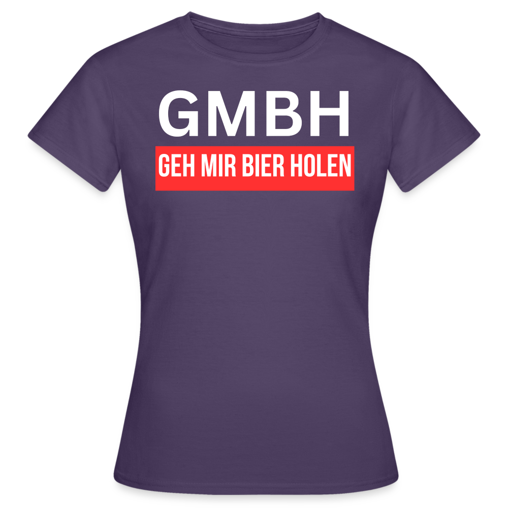 GMBH - Damen T-Shirt - Dunkellila