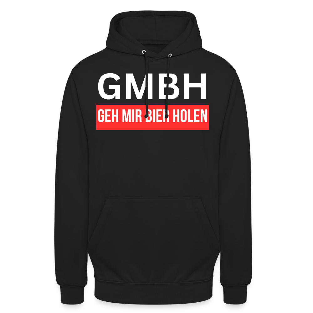 GMBH - Unisex Hoodie - Schwarz