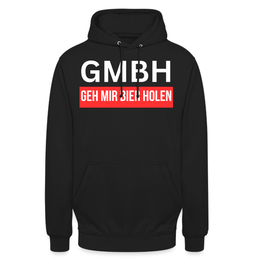 GMBH - Unisex Hoodie - Schwarz