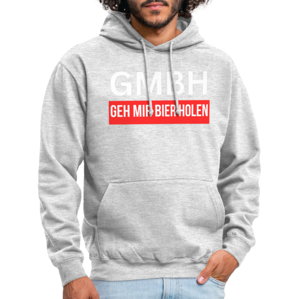 GMBH - Unisex Hoodie - Hellgrau meliert