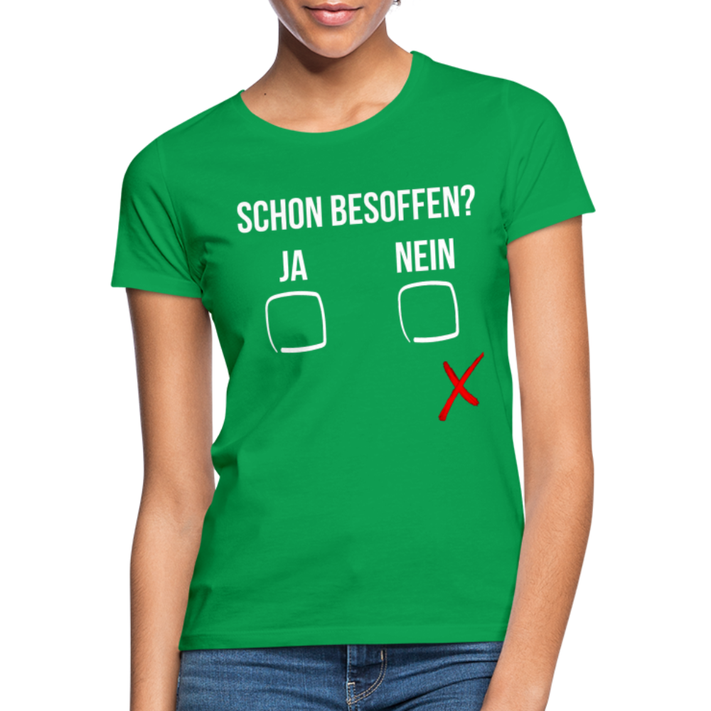 SCHON BESOFFEN - Damen T-Shirt - Kelly Green