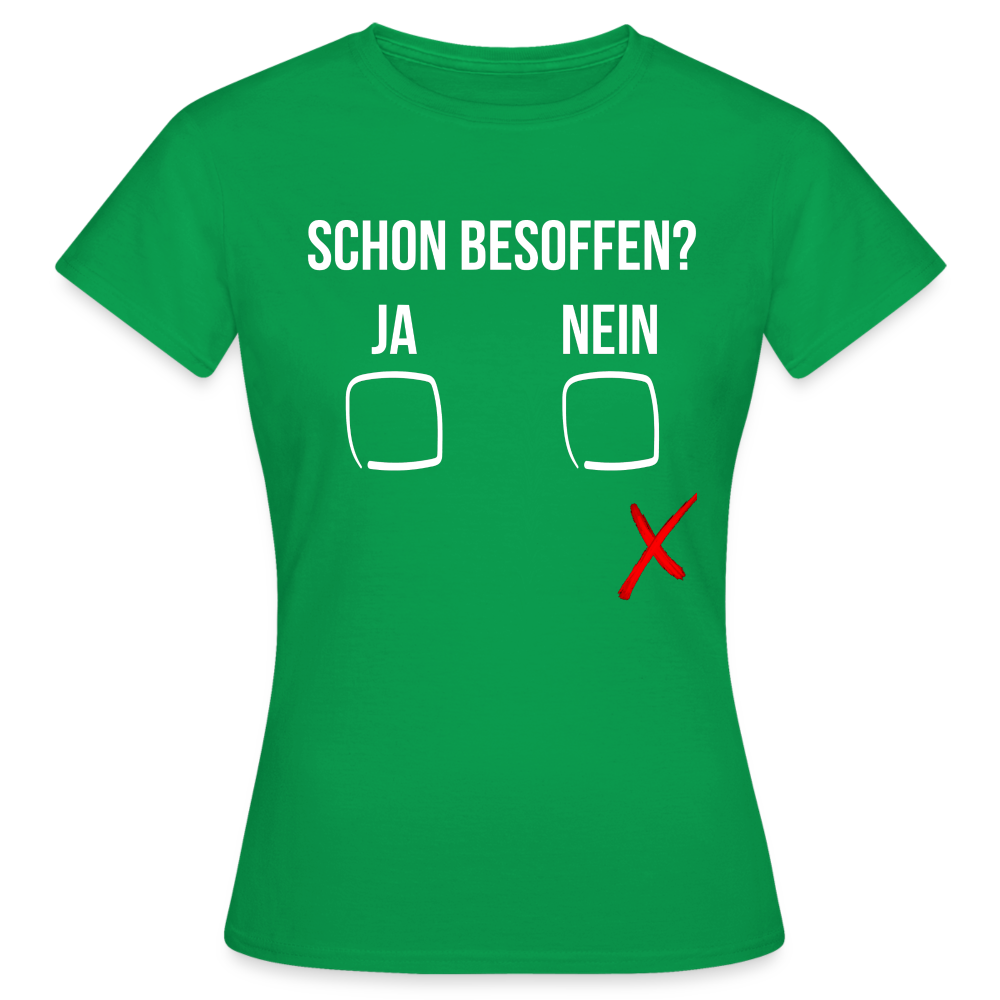 SCHON BESOFFEN - Damen T-Shirt - Kelly Green