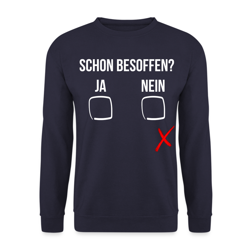 SCHON BESOFFEN - Unisex Pullover - Navy