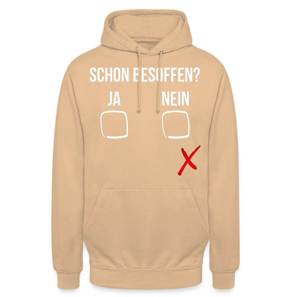 SCHON BESOFFEN - Unisex Hoodie - Beige