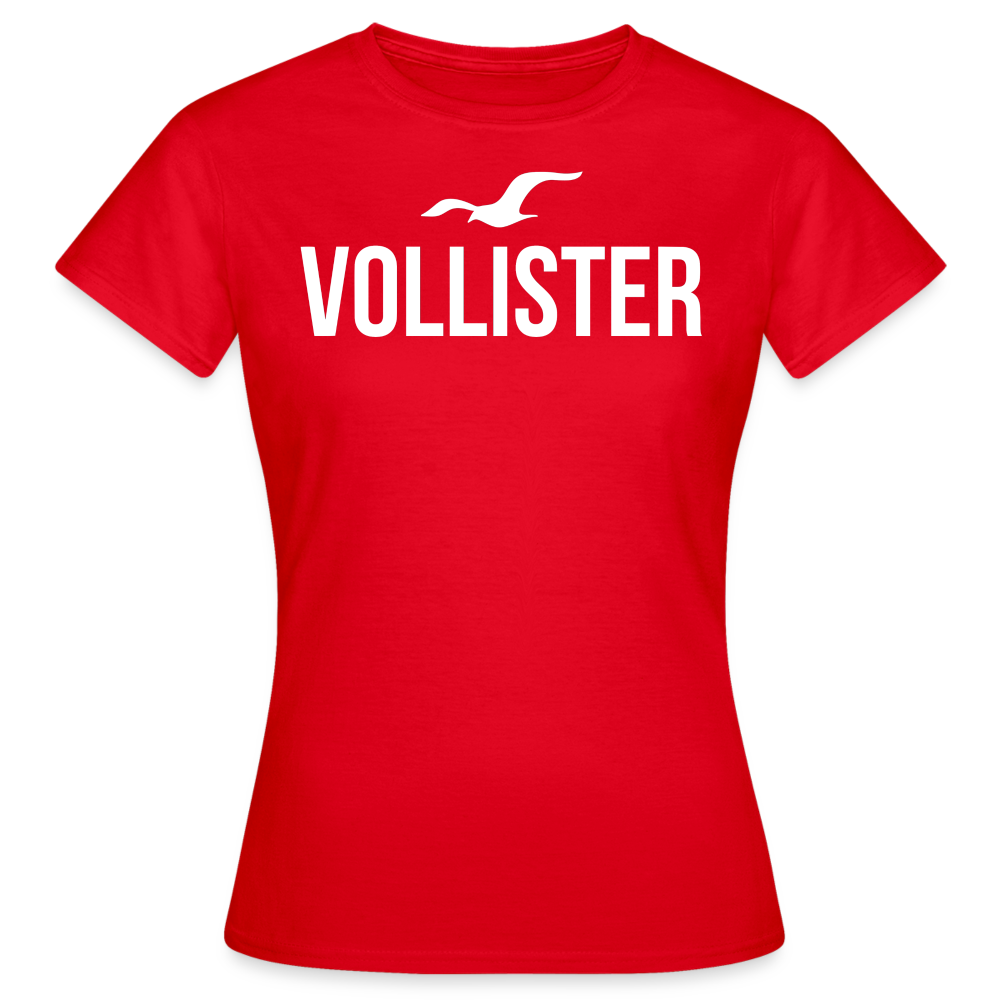 VOLLISTER - Damen T-Shirt - Rot