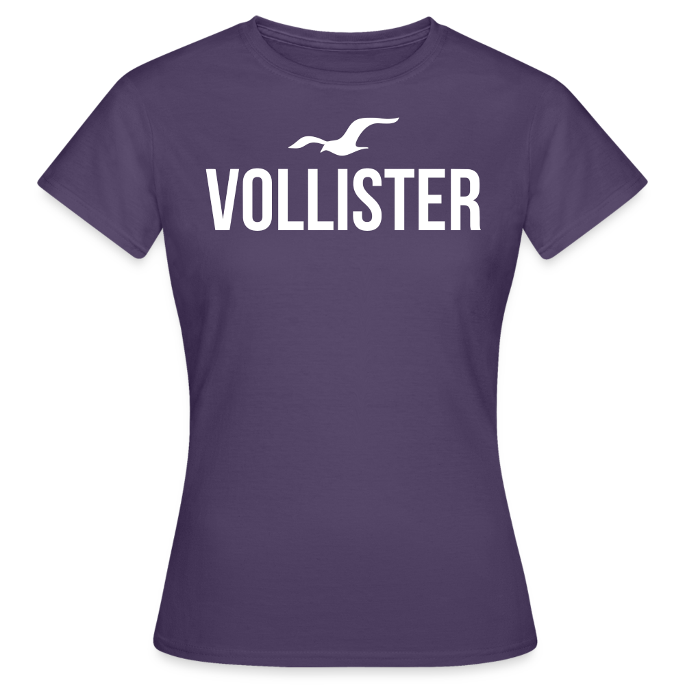 VOLLISTER - Damen T-Shirt - Dunkellila