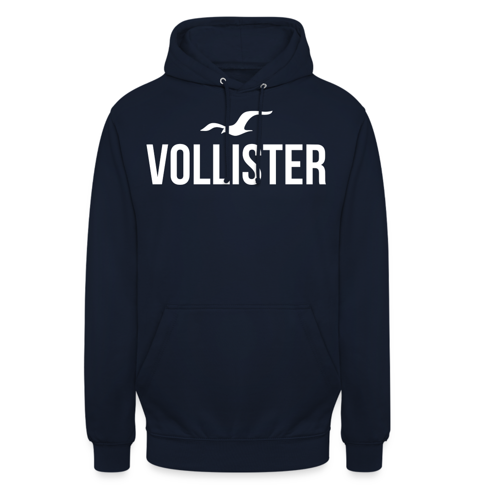 VOLLISTER - Unisex Hoodie - Navy