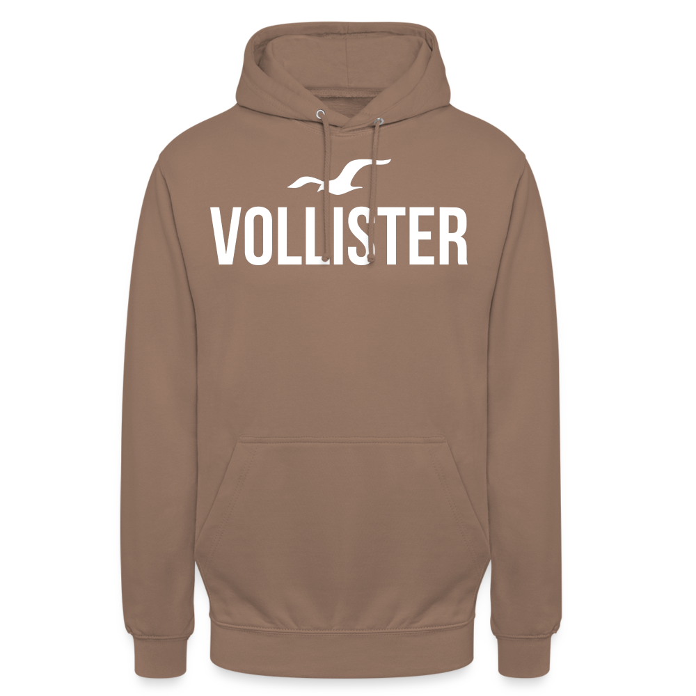 VOLLISTER - Unisex Hoodie - Mokka